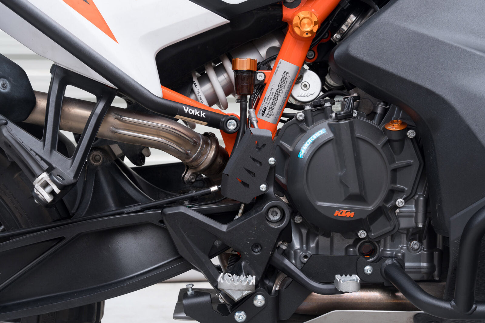 Yakk EXP Rear Brake Master Cylinder Guard Black