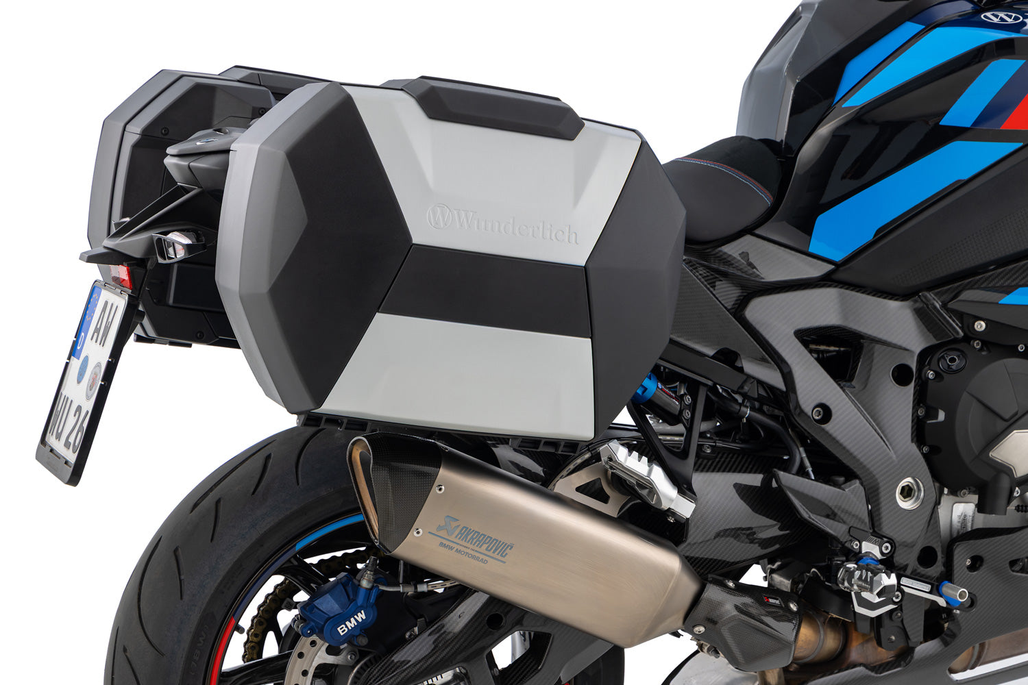 Wunderlich X luggage system vario panniers with carrier for M 1000 XR