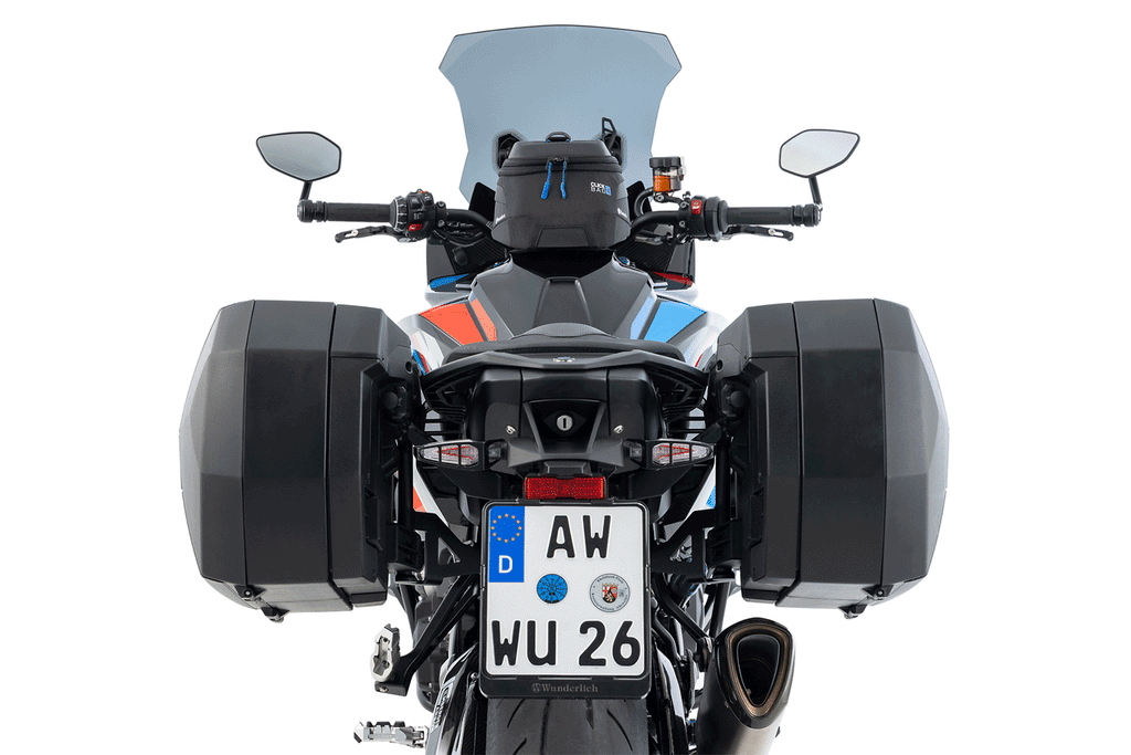 Wunderlich X luggage system vario panniers with carrier for M 1000 XR