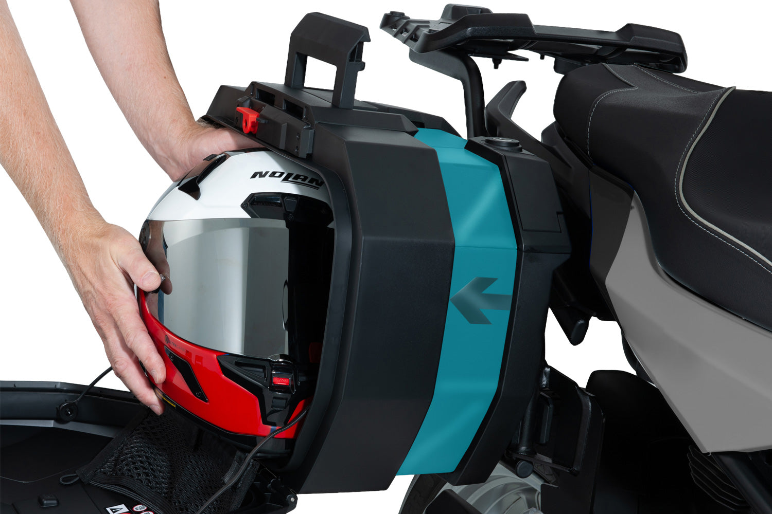 Wunderlich X luggage system vario panniers with carrier for M 1000 XR