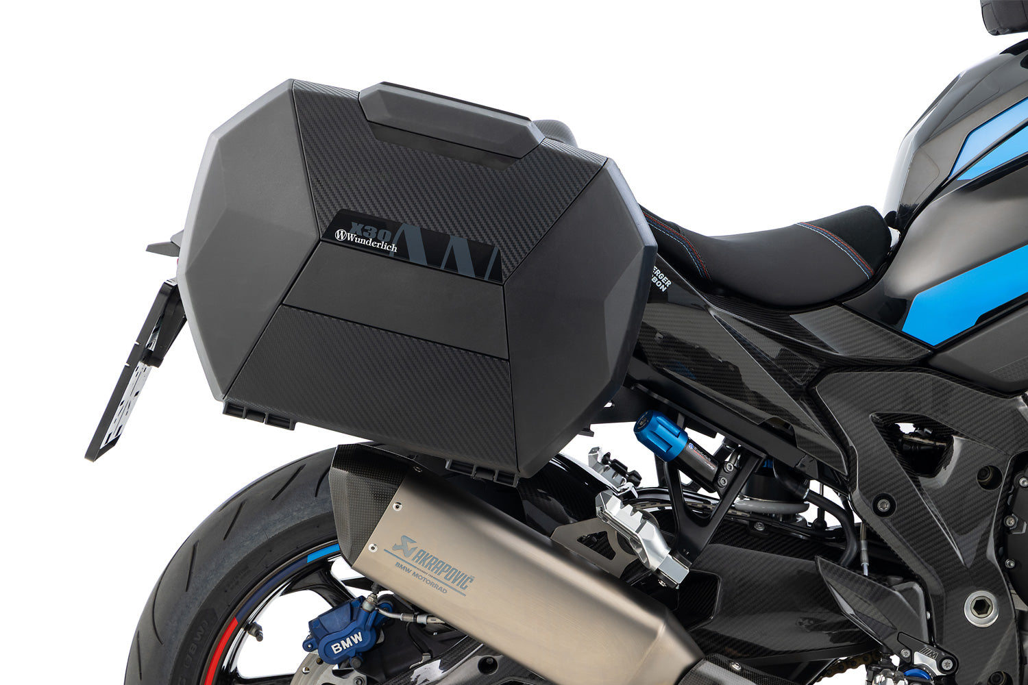 Wunderlich X luggage system Vario cases with carrier M 1000 XR