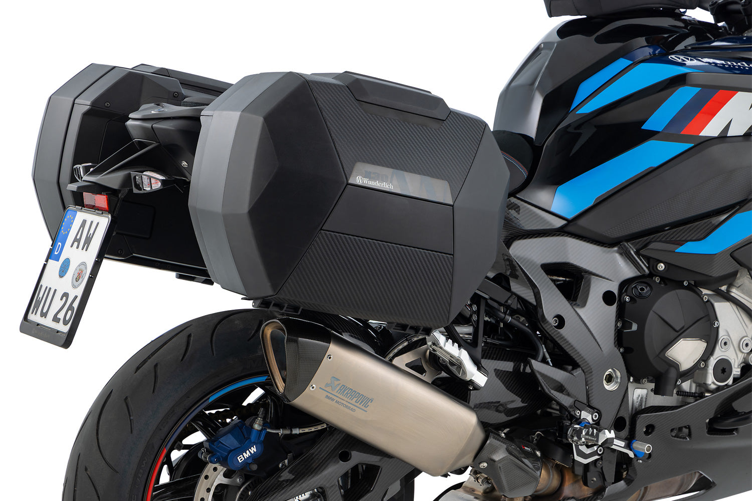 Wunderlich X luggage system Vario cases with carrier M 1000 XR