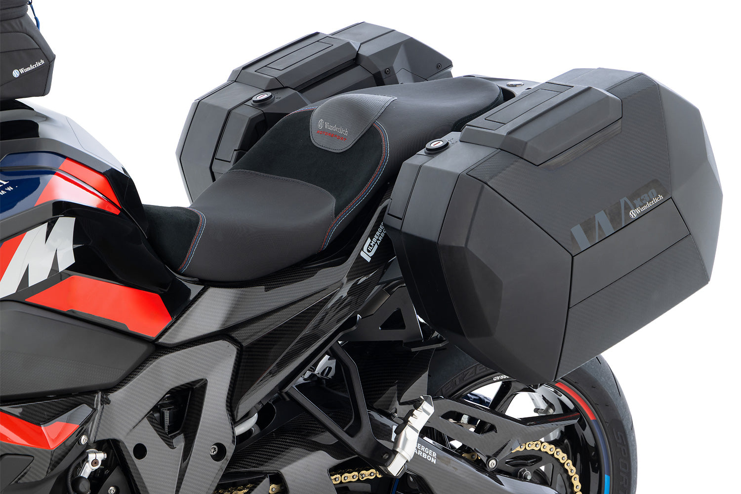 Wunderlich X luggage system Vario cases with carrier M 1000 XR
