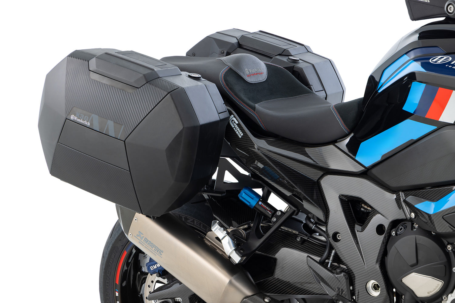 Wunderlich X luggage system Vario cases with carrier M 1000 XR
