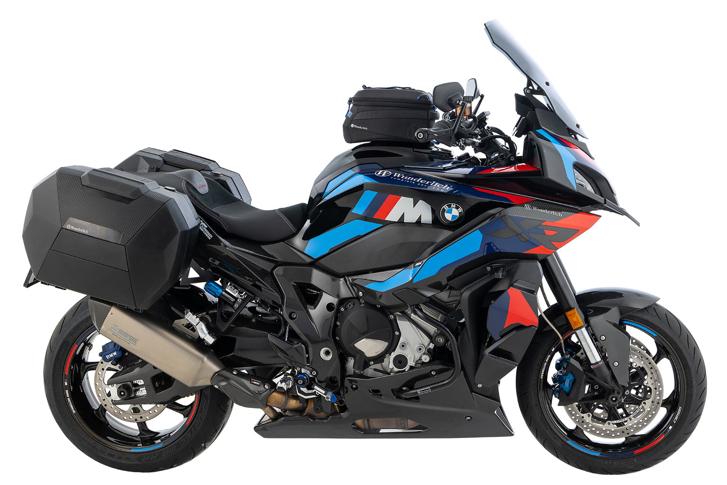 Wunderlich X luggage system Vario cases with carrier M 1000 XR