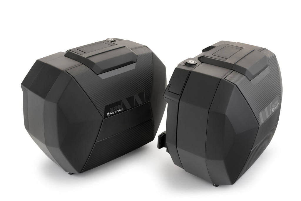 Wunderlich X luggage system Vario cases with carrier M 1000 XR