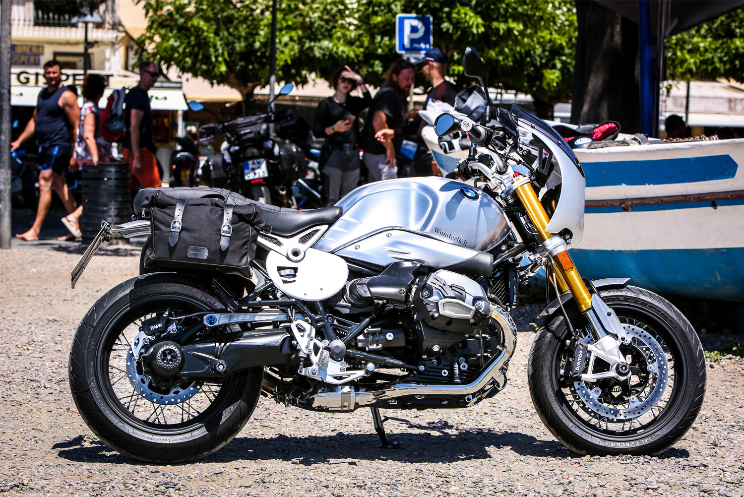 Wunderlich DAYTONA Scrambler cockpit fairing R nineT Scrambler