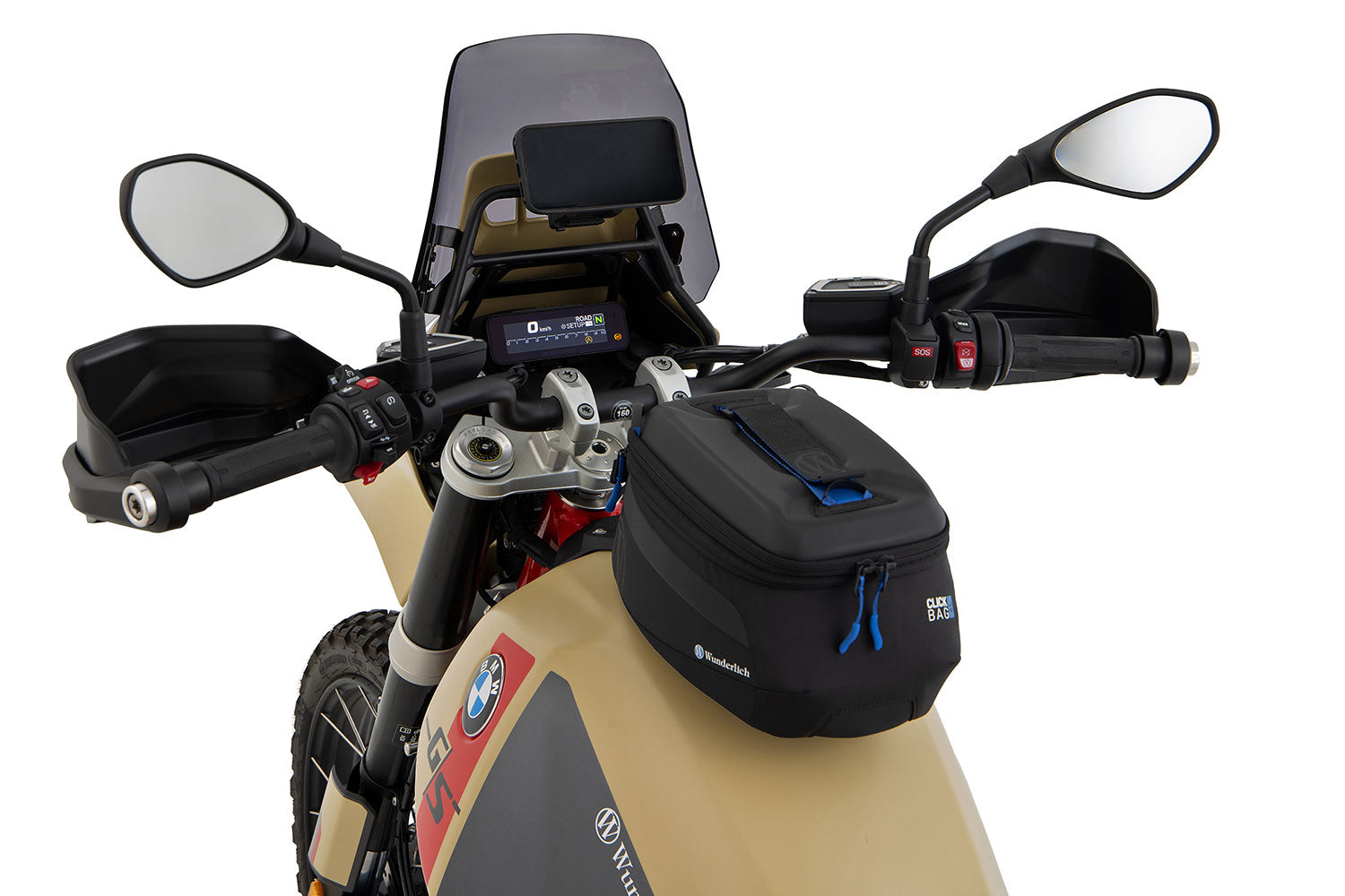 Wunderlich windshield for R 12 G/S headlamp fairing
