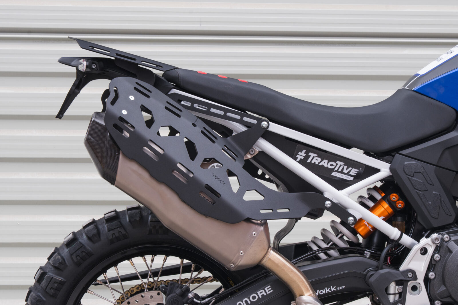 Yakk EXP Saddlebag Rack for Soft Luggage Black
