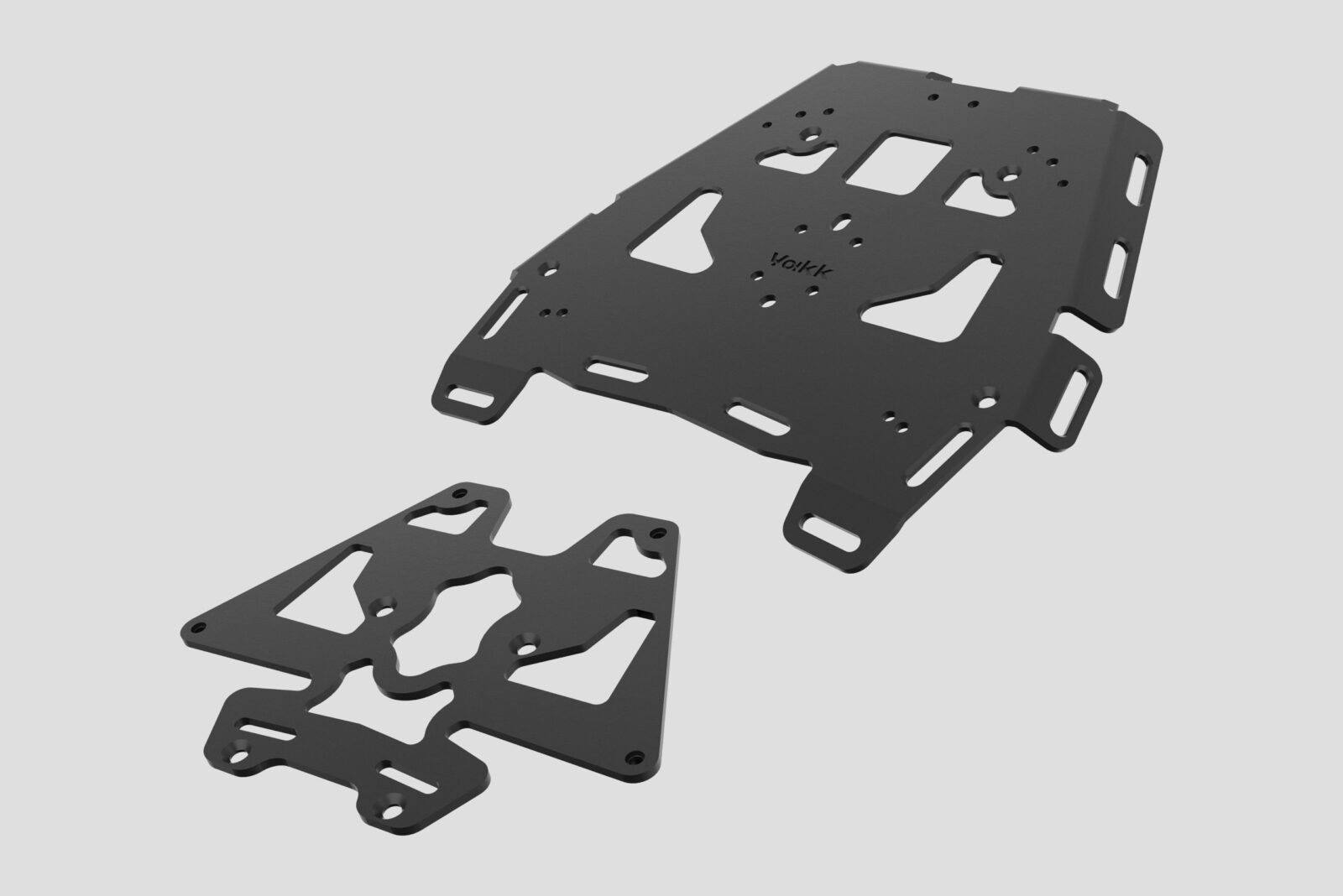 Yakk EXP Luggage Plate Black