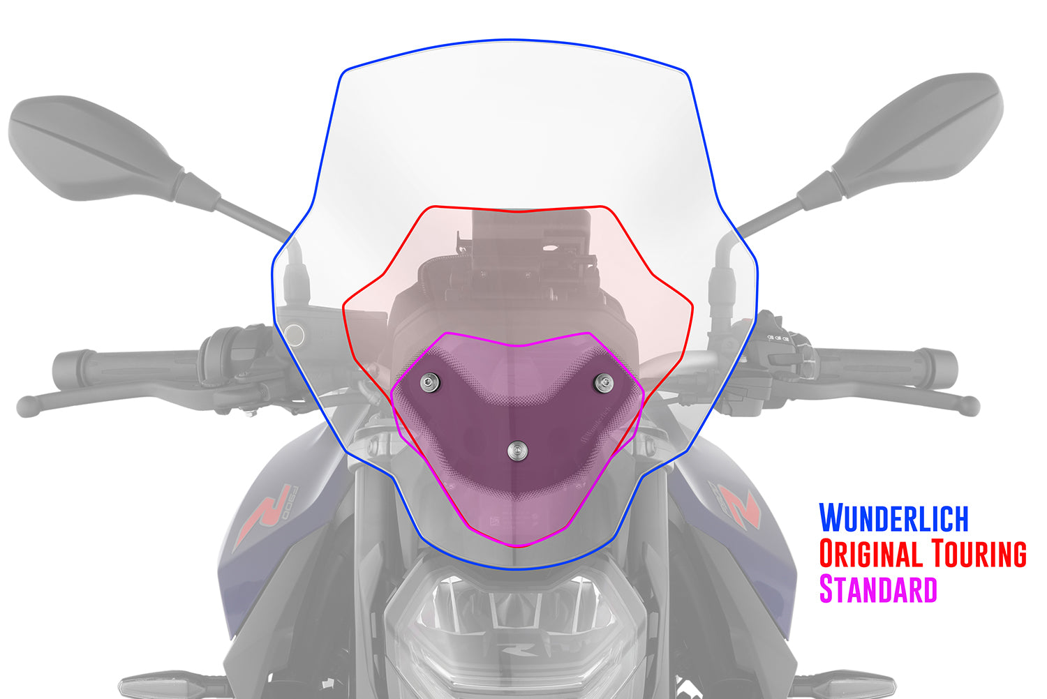 Wunderlich MARATHON windshield F 900 R
