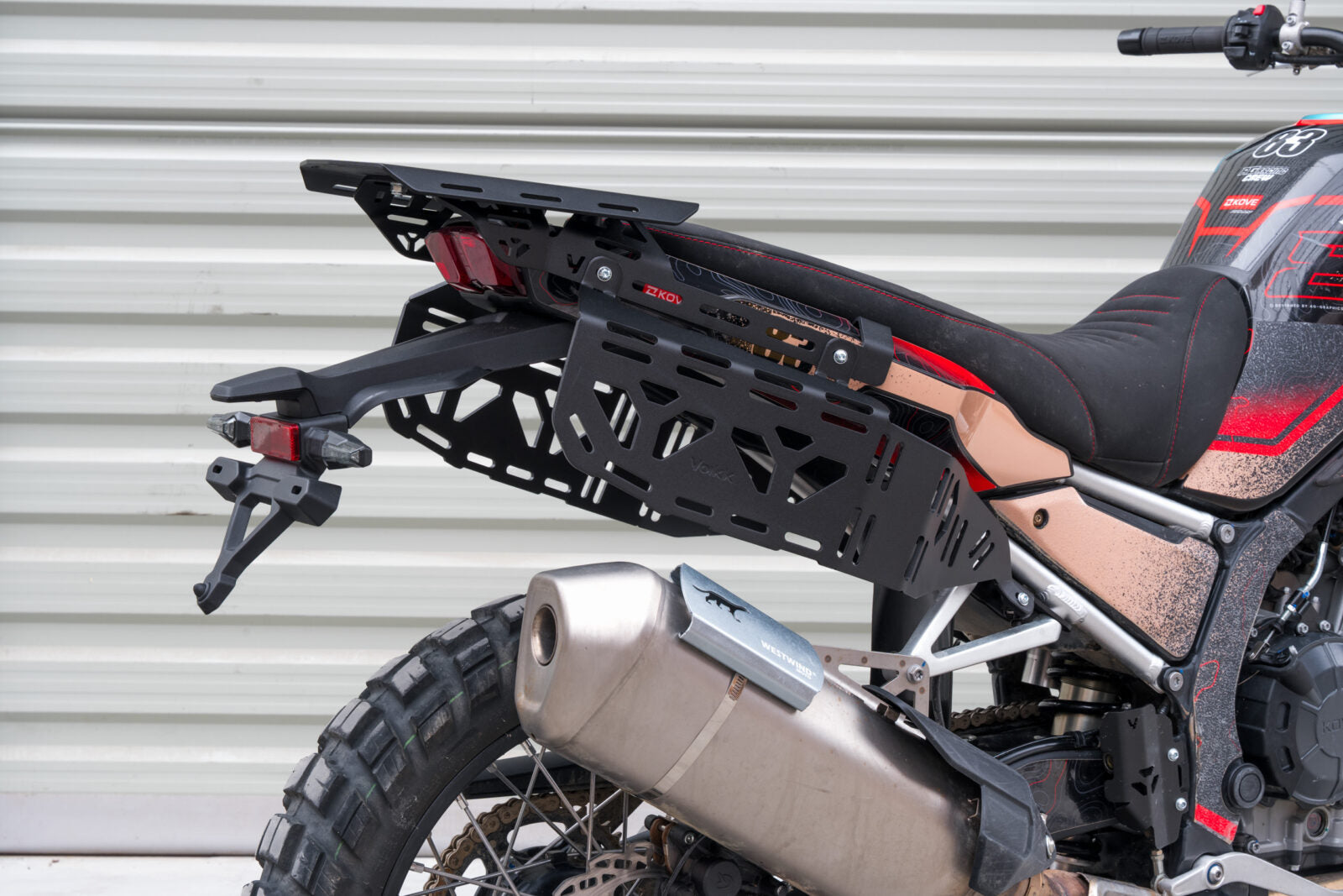 Yakk EXP Luggage Plate Black