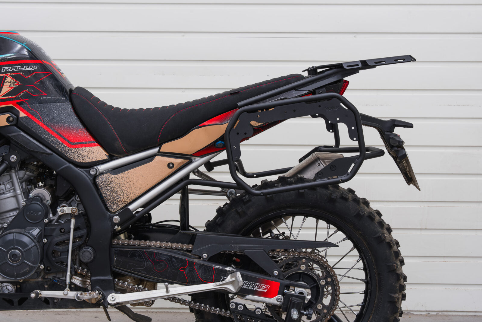 Yakk EXP Top Case Rack Black