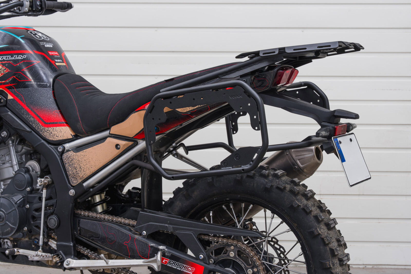 Yakk EXP Top Case Rack Black