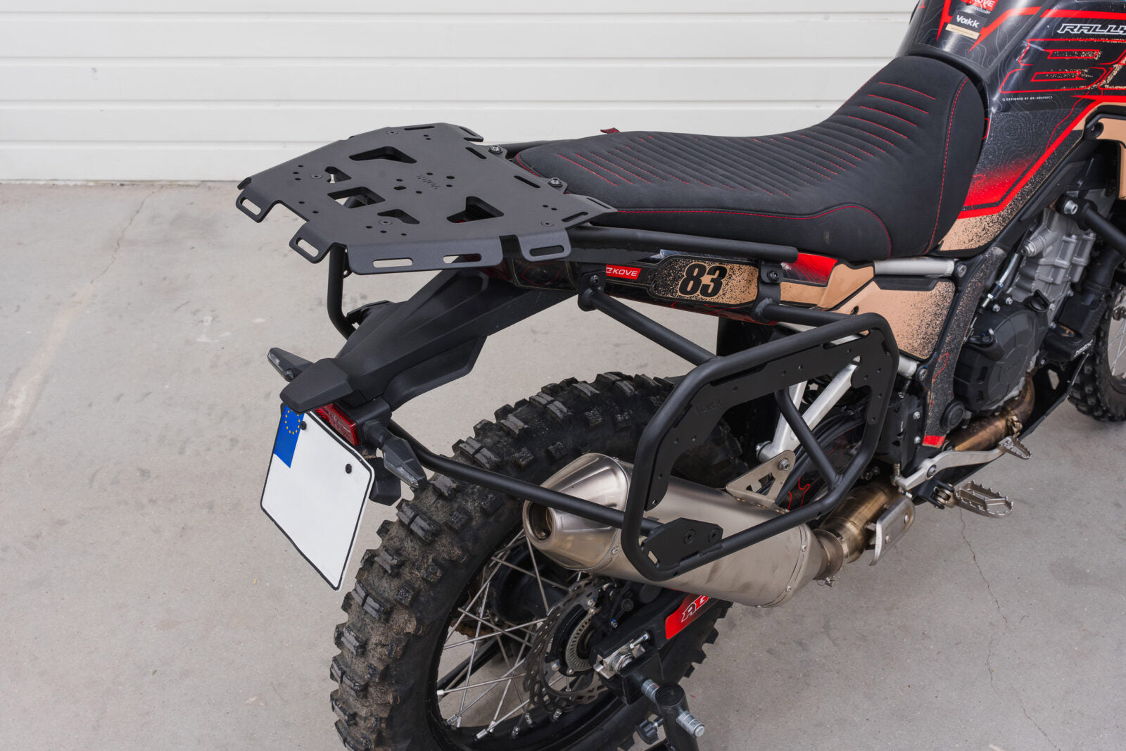 Yakk EXP Top Case Rack Black