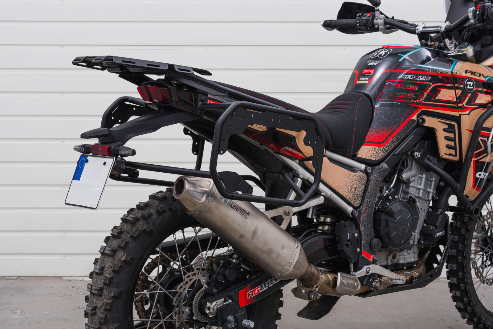 Yakk EXP Side Pannier Rack Black