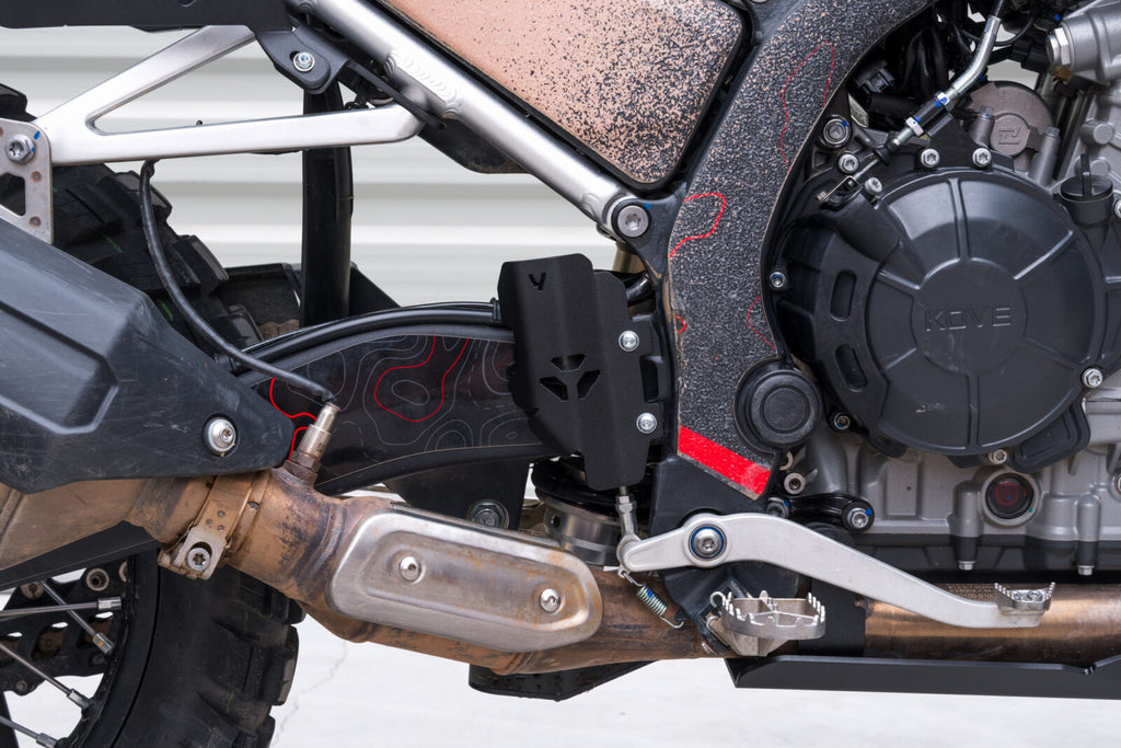 Yakk EXP Rear Brake Master Cylinder Guard  Black