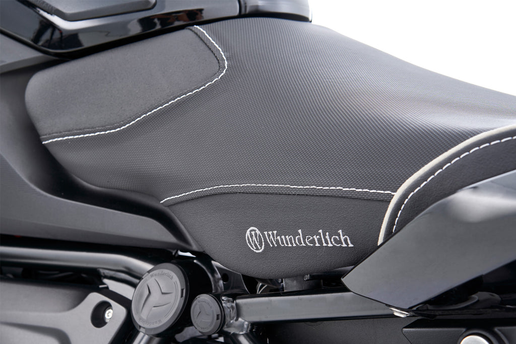 Wunderlich AKTIVKOMFORT rider seat - with seat heating Smart Plug & Play