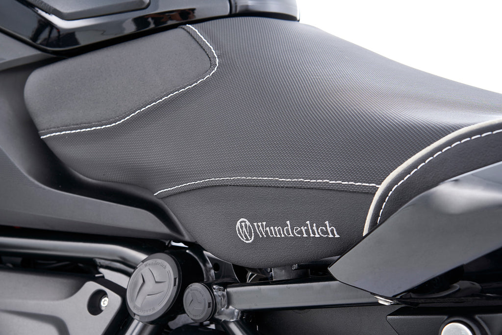 Wunderlich AKTIVKOMFORT rider seat - with seat heating Smart Plug & Play