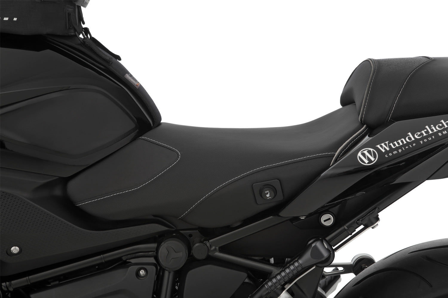 Wunderlich rider seat AKTIVKOMFORT with aftermarket seat heating