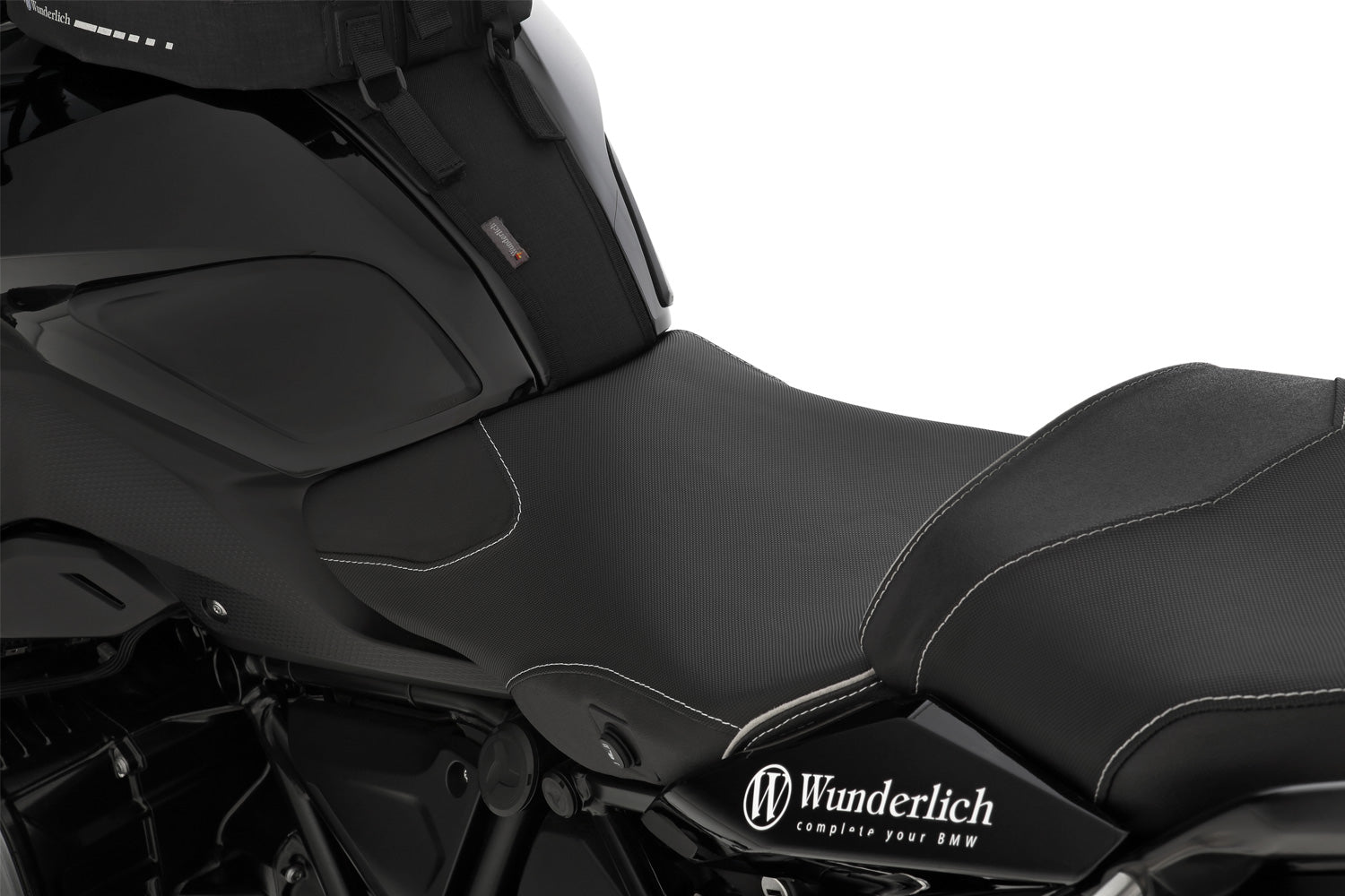Wunderlich rider seat AKTIVKOMFORT with aftermarket seat heating