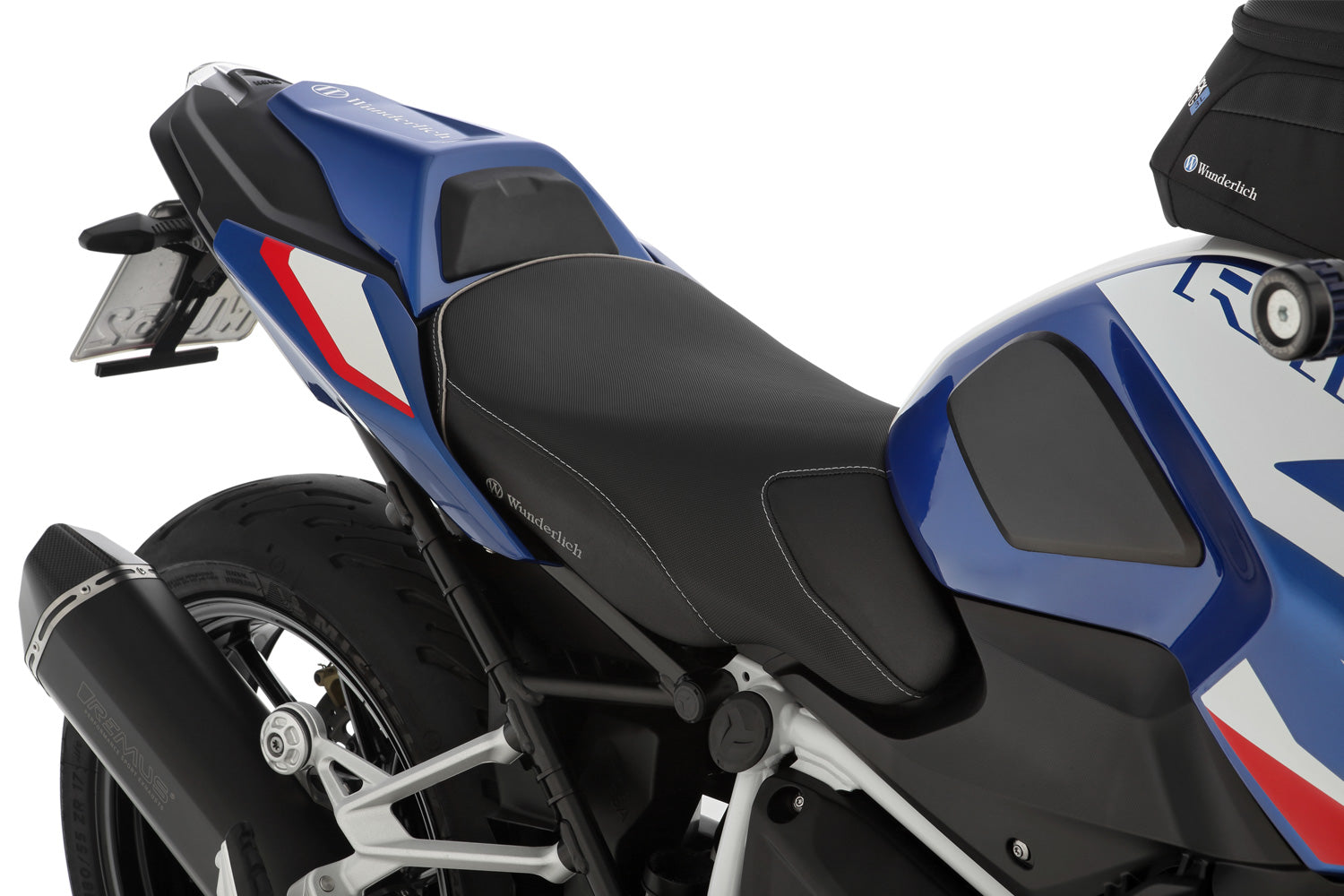 Wunderlich rider seat AKTIVKOMFORT with aftermarket seat heating