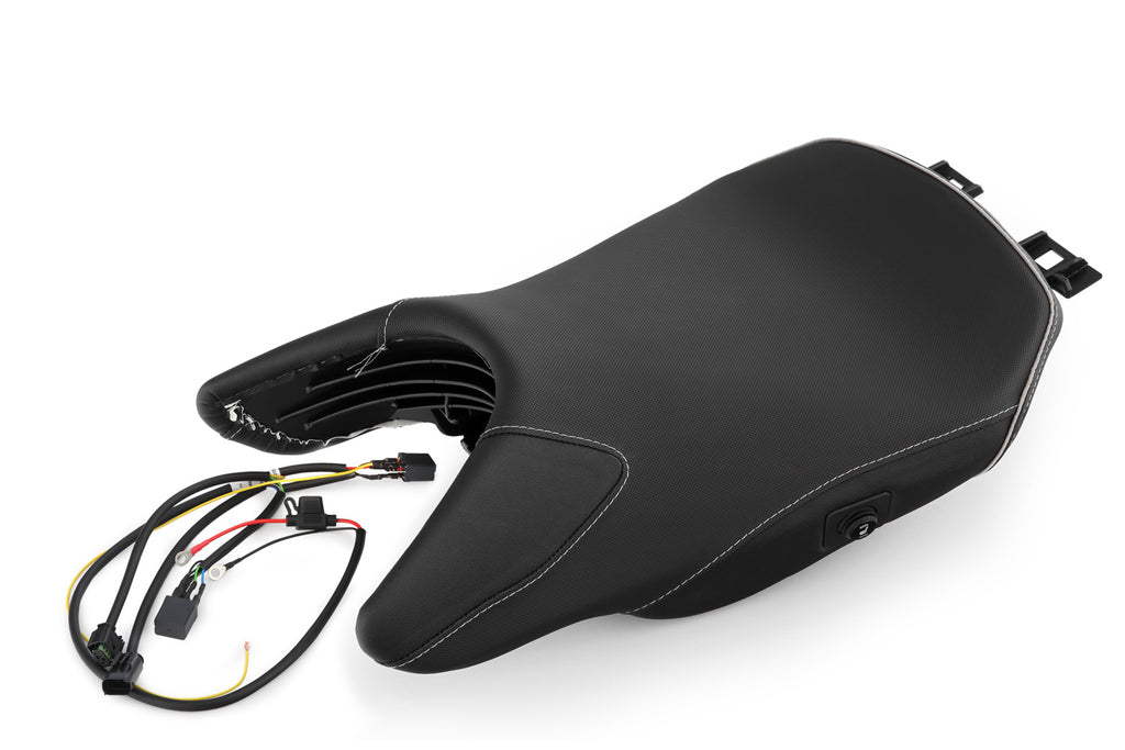 Wunderlich rider seat AKTIVKOMFORT with aftermarket seat heating