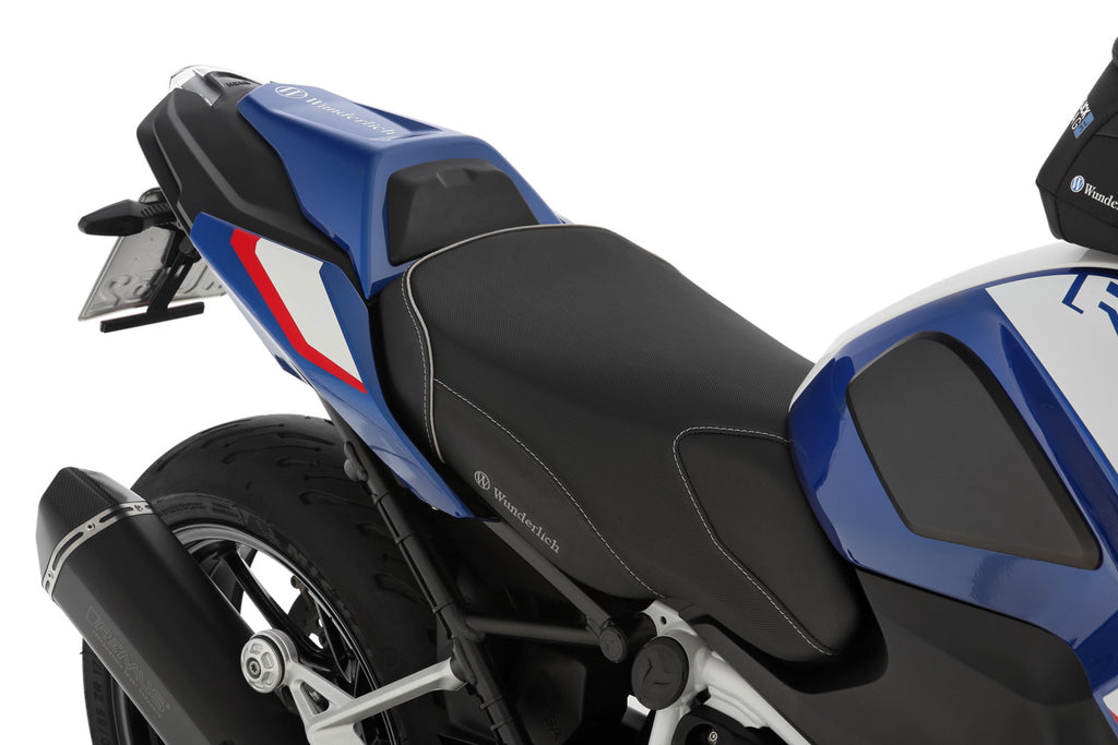 Wunderlich rider seat AKTIVKOMFORT with aftermarket seat heating