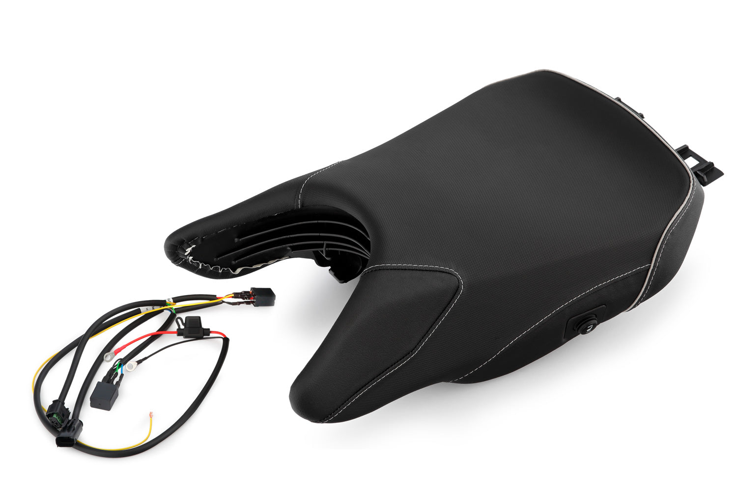 Wunderlich rider seat AKTIVKOMFORT with aftermarket seat heating