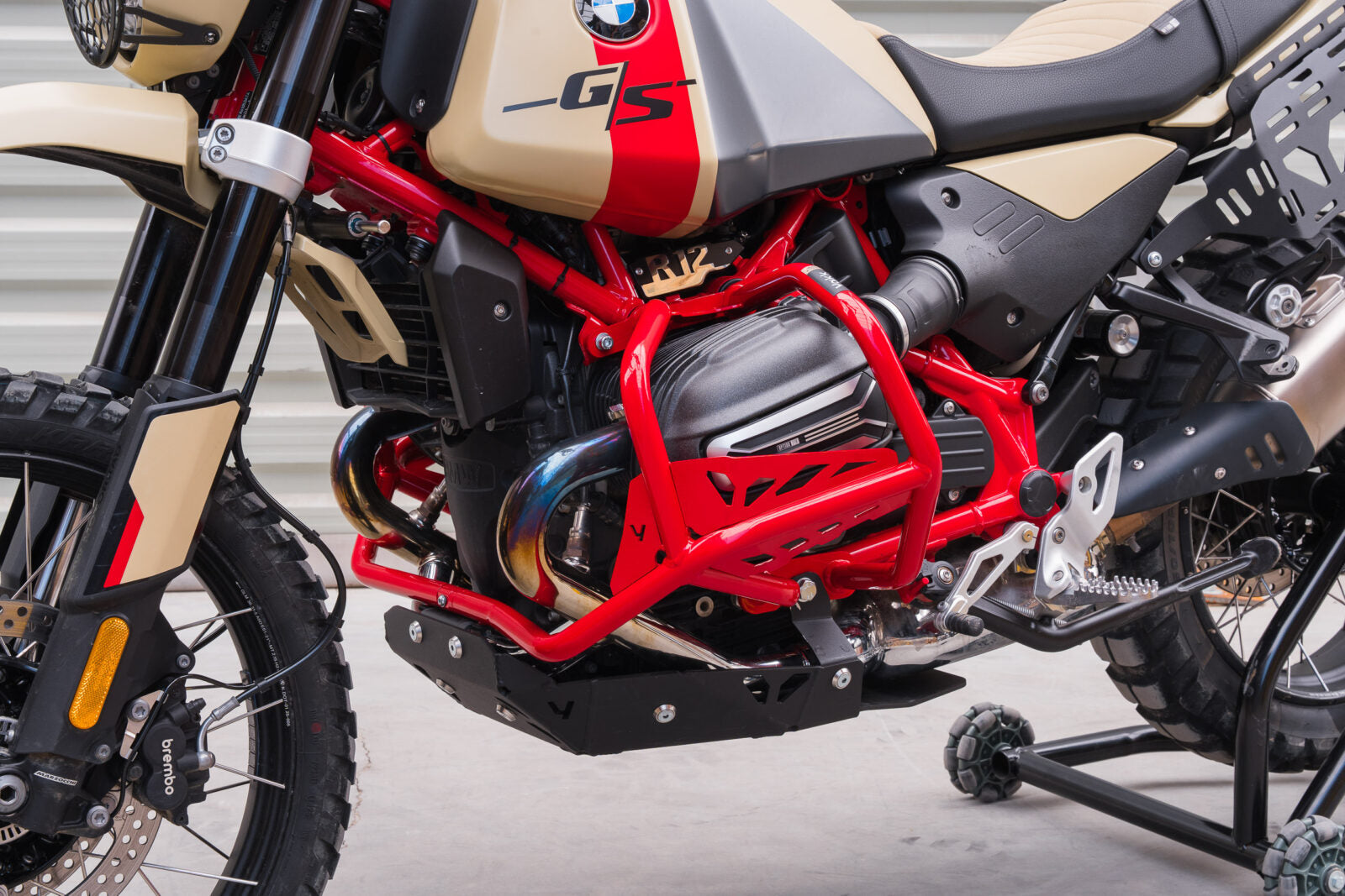Yakk EXP Crash Bar Red
