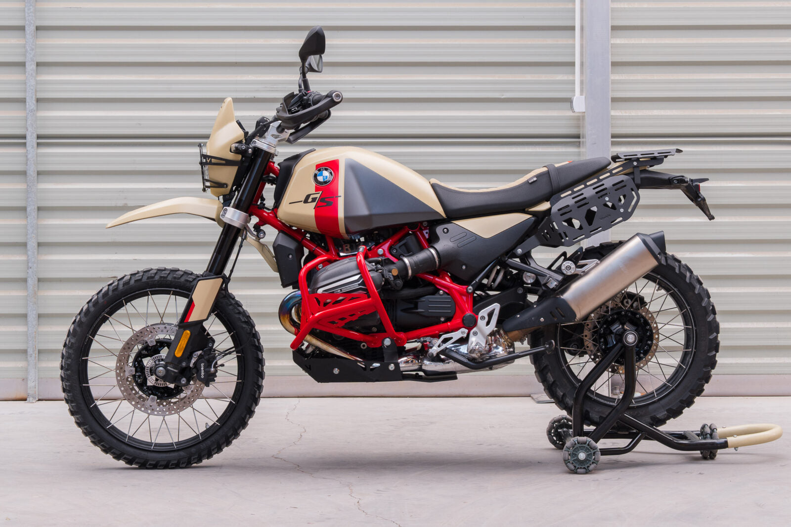Yakk EXP Crash Bar Red
