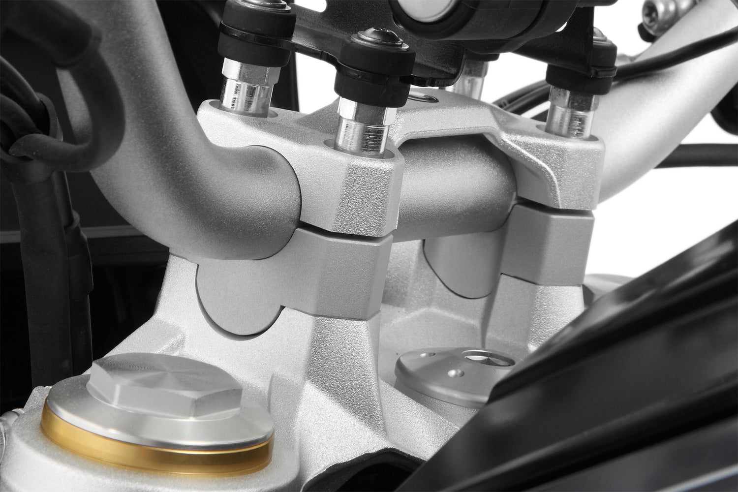 Wunderlich Special screws for 40mm handlebar riser with navigation