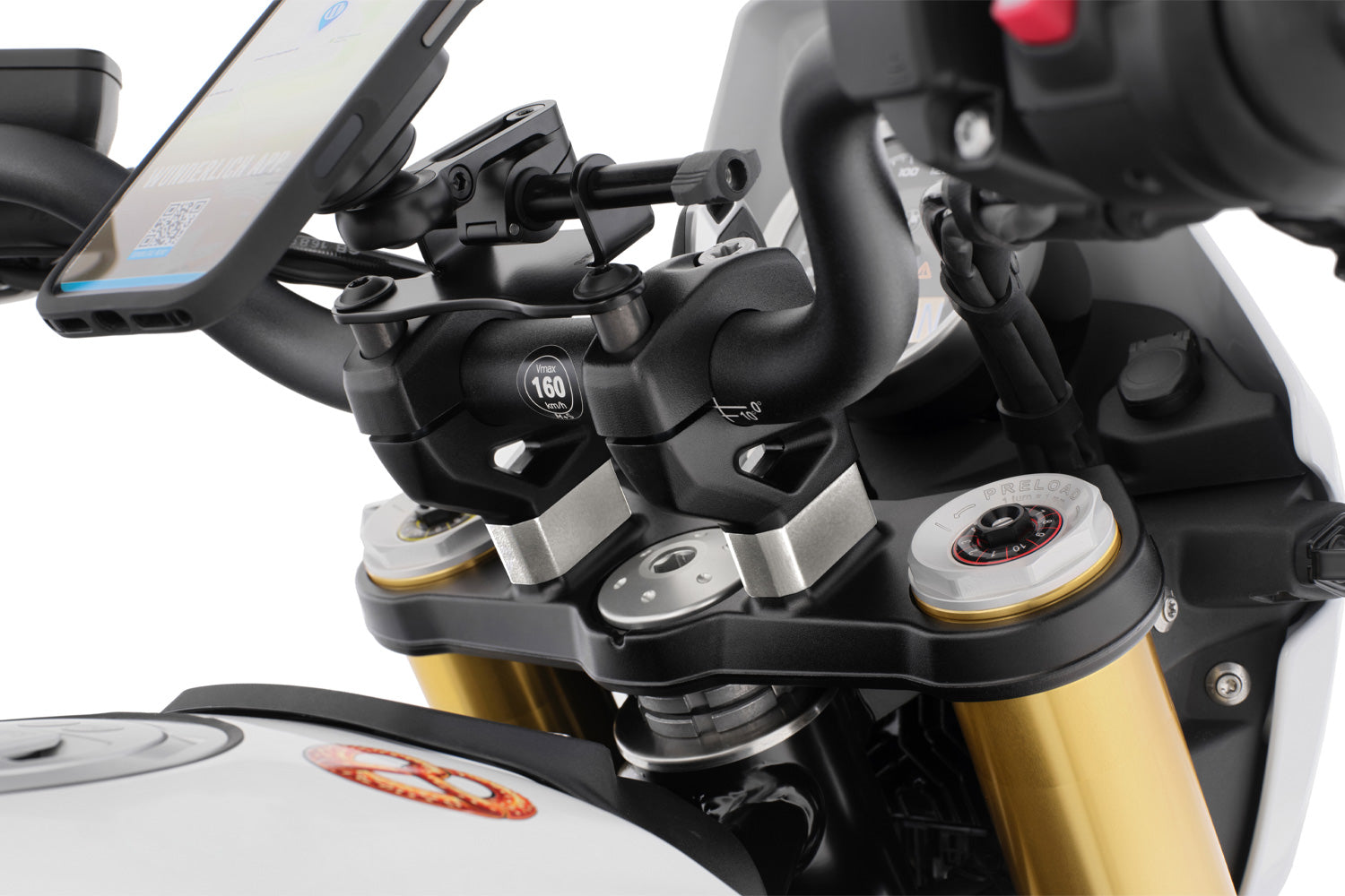 Wunderlich Handlebar Riser ERGO R 12 G/S