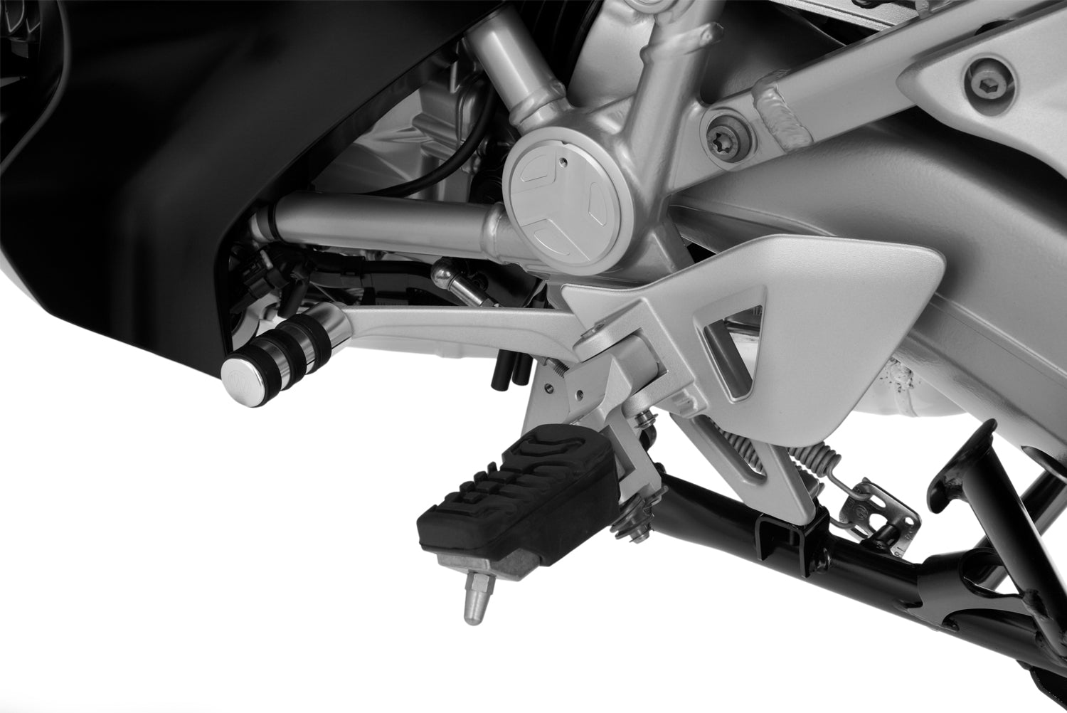 Wunderlich ERGO rider footrest relocation