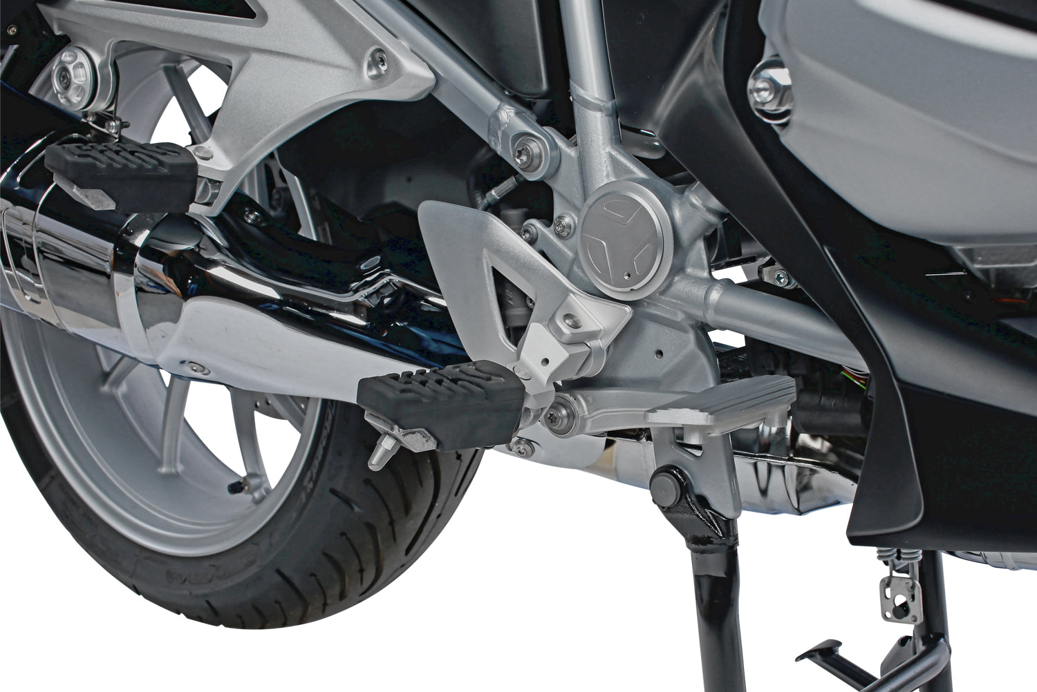 Wunderlich ERGO rider footrest relocation
