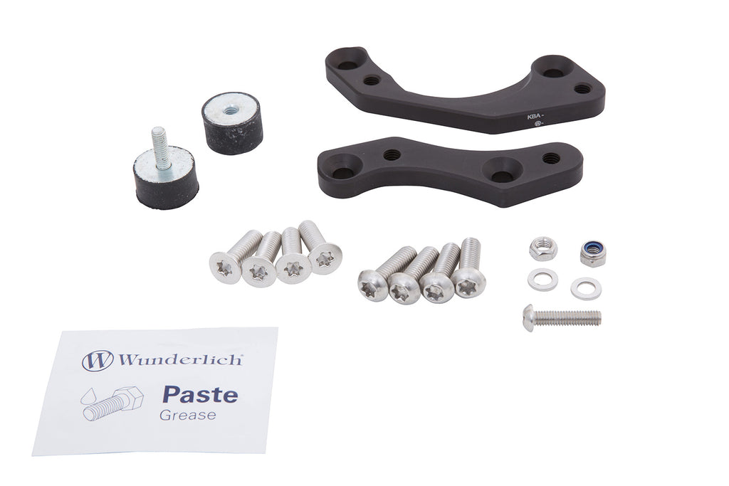 Wunderlich ERGO footrest lowering kit rider