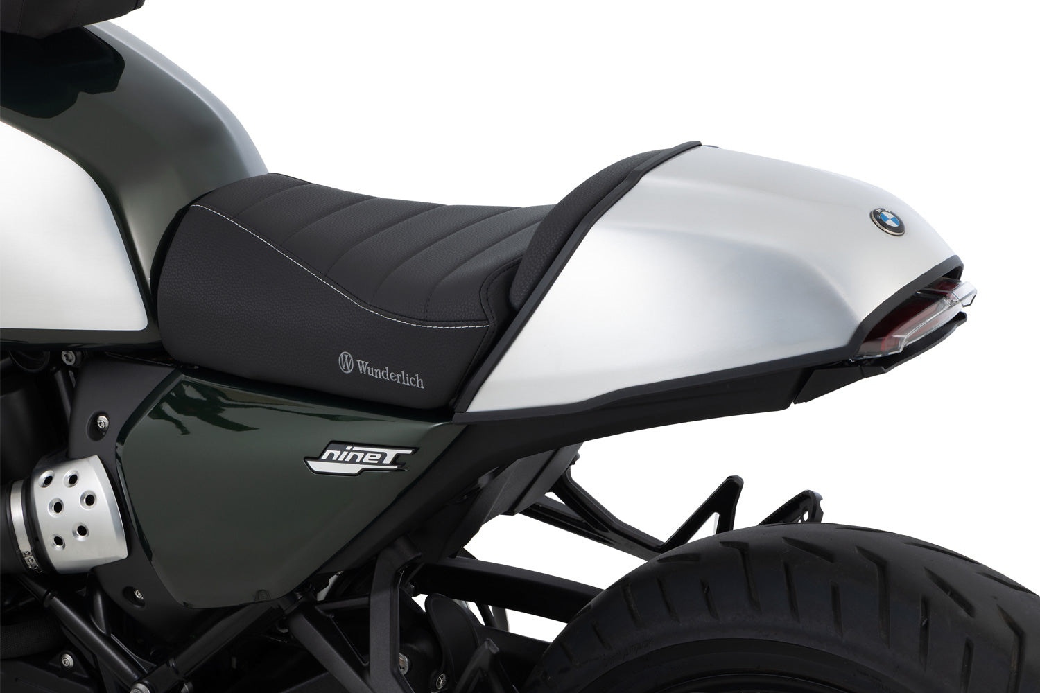 Wunderlich AKTIVKOMFORT rider seat in combination with solo rear