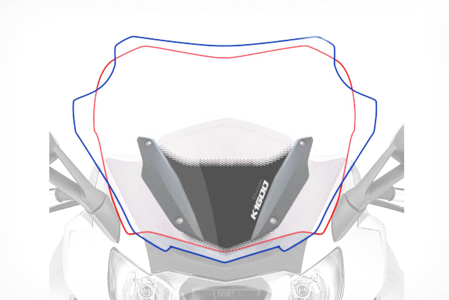 Wunderlich windshield MARATHON K 1600