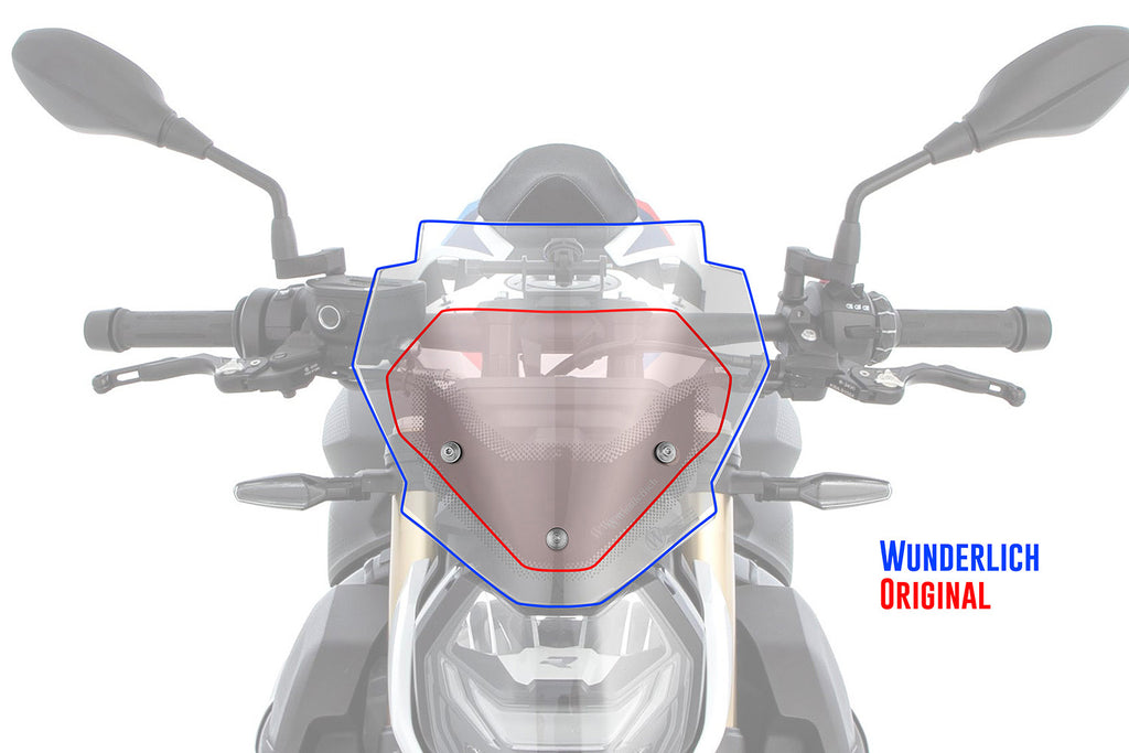 Wunderlich SPORT windshield M/S 1000 R