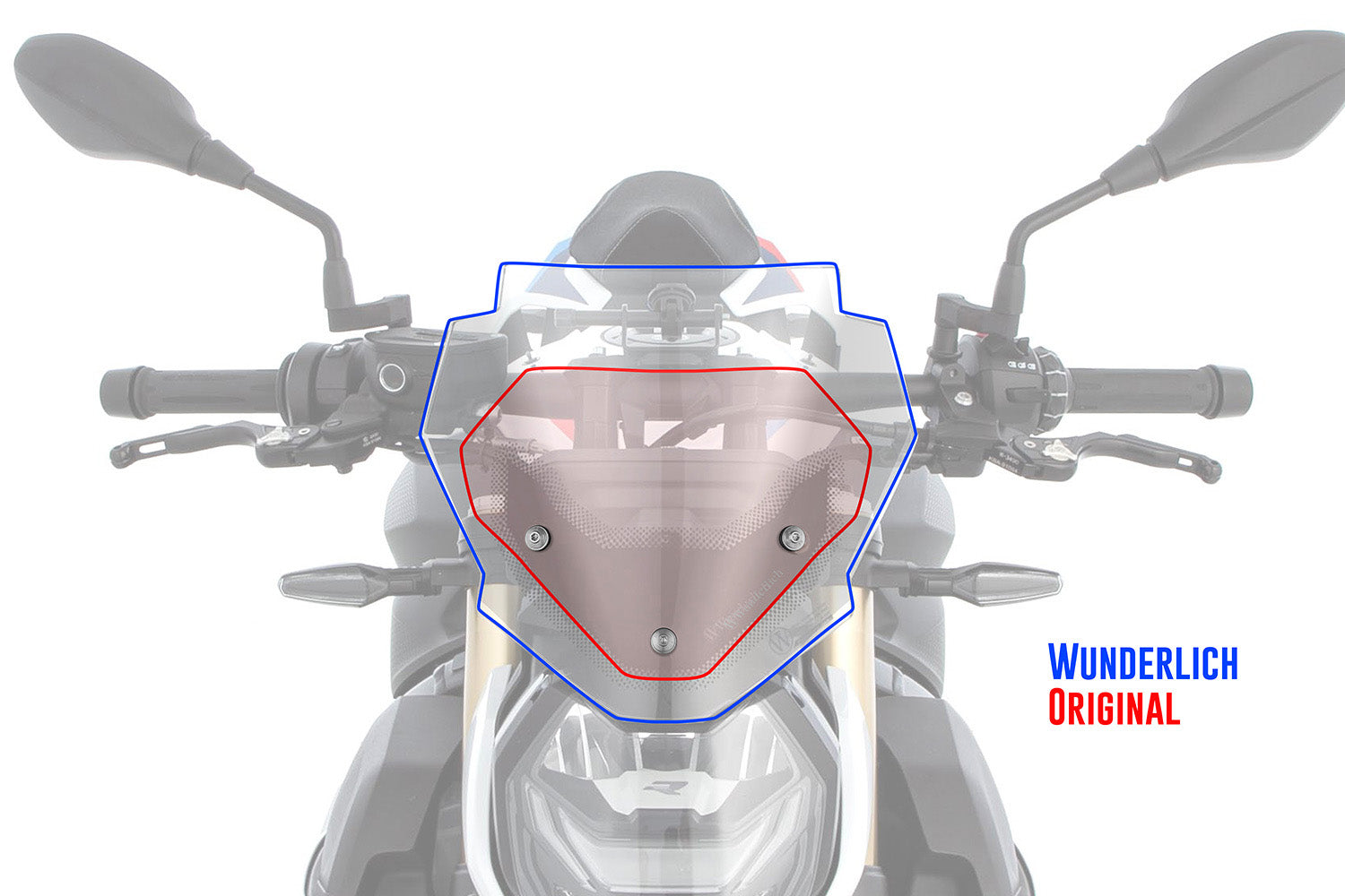 Wunderlich SPORT windshield M/S 1000 R
