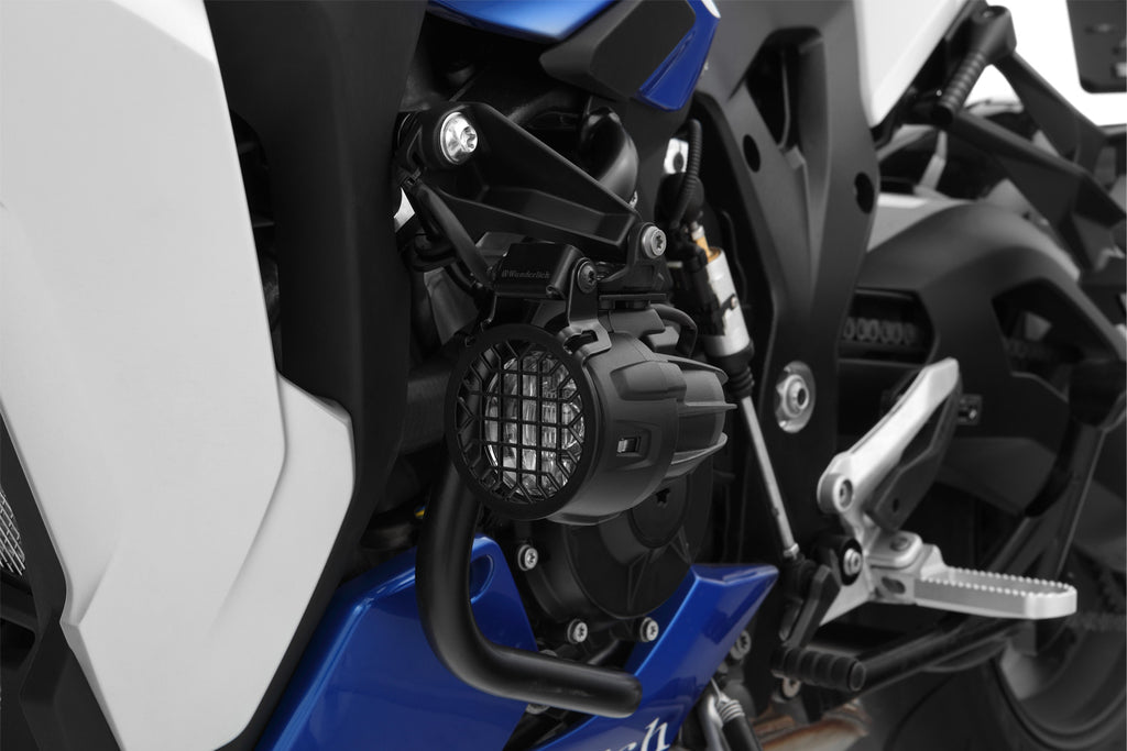 Mounting kit original auxiliary headlight with engine guard S 1000 XR