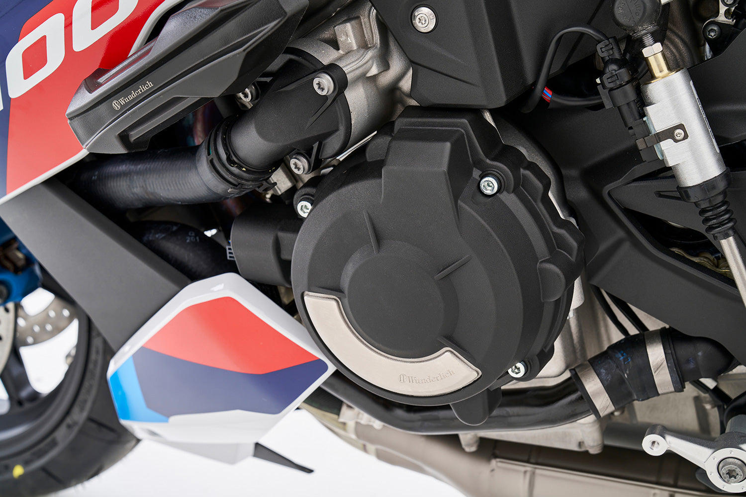 Wunderlich engine protective cover set for clutch and alternator