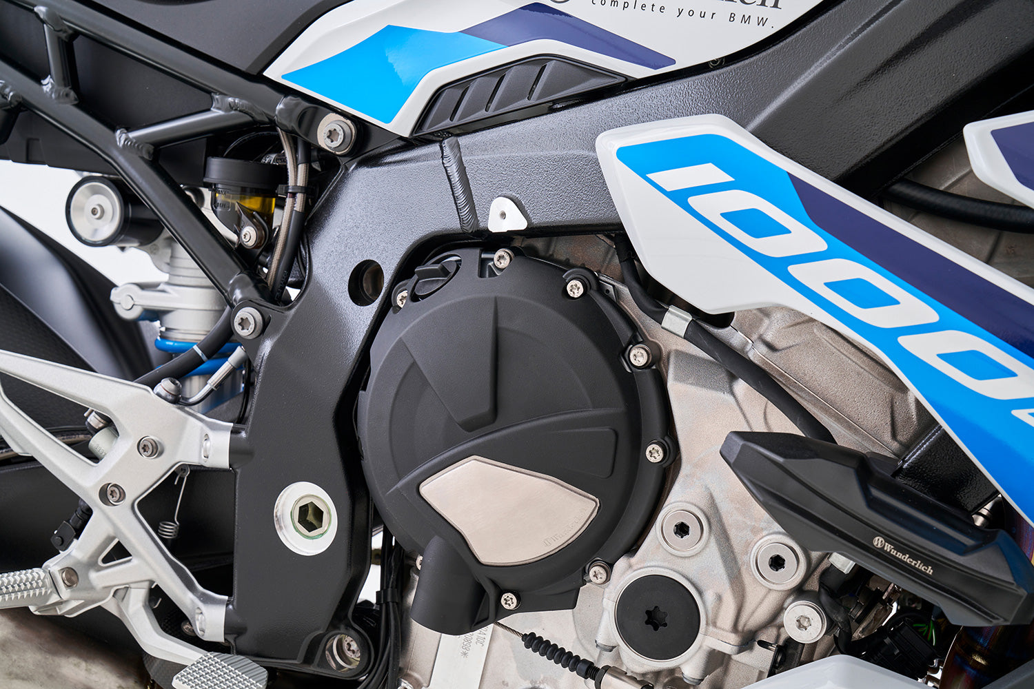 Wunderlich engine protective cover set for clutch and alternator