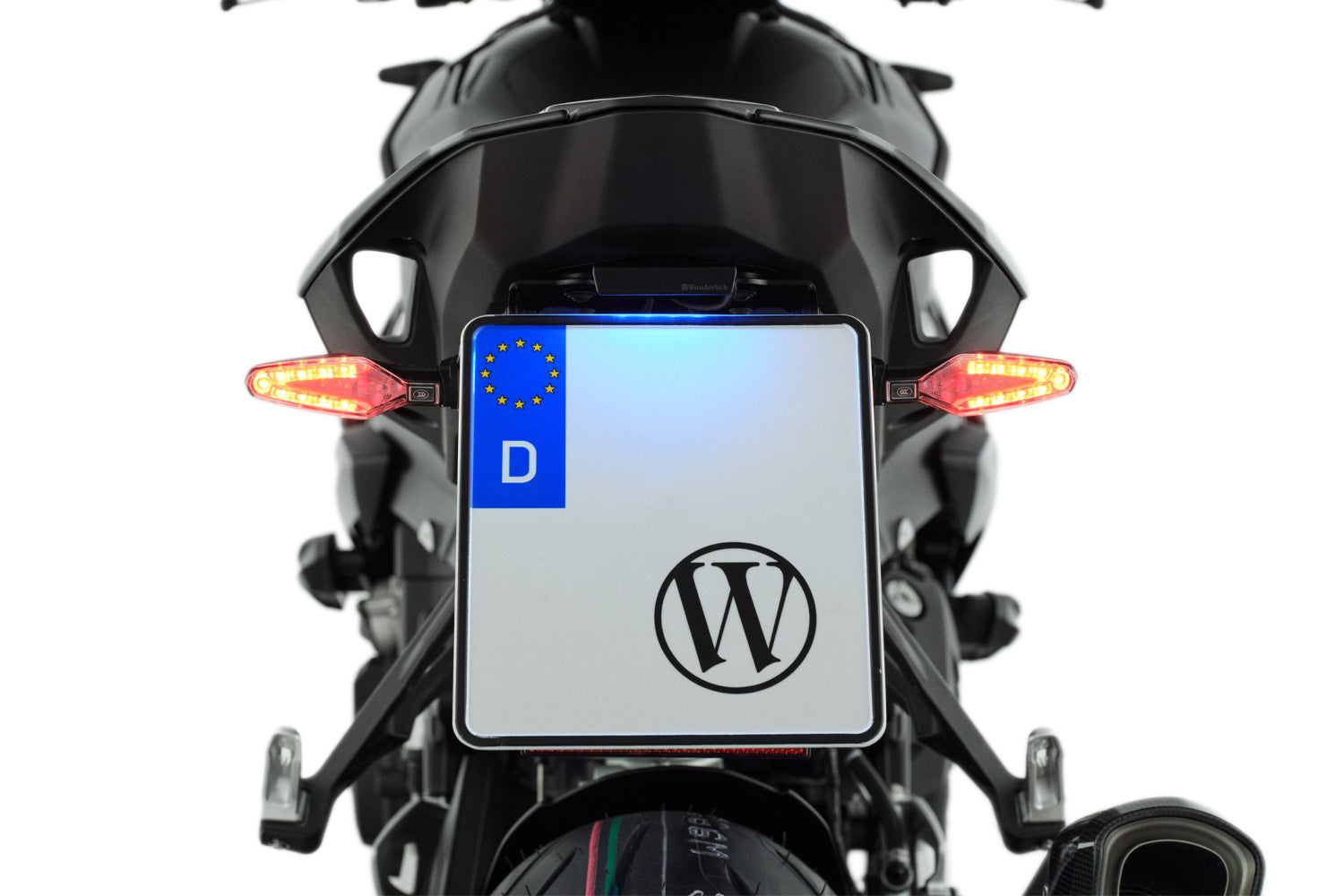 Wunderlich TRACKDAY licence plate holder