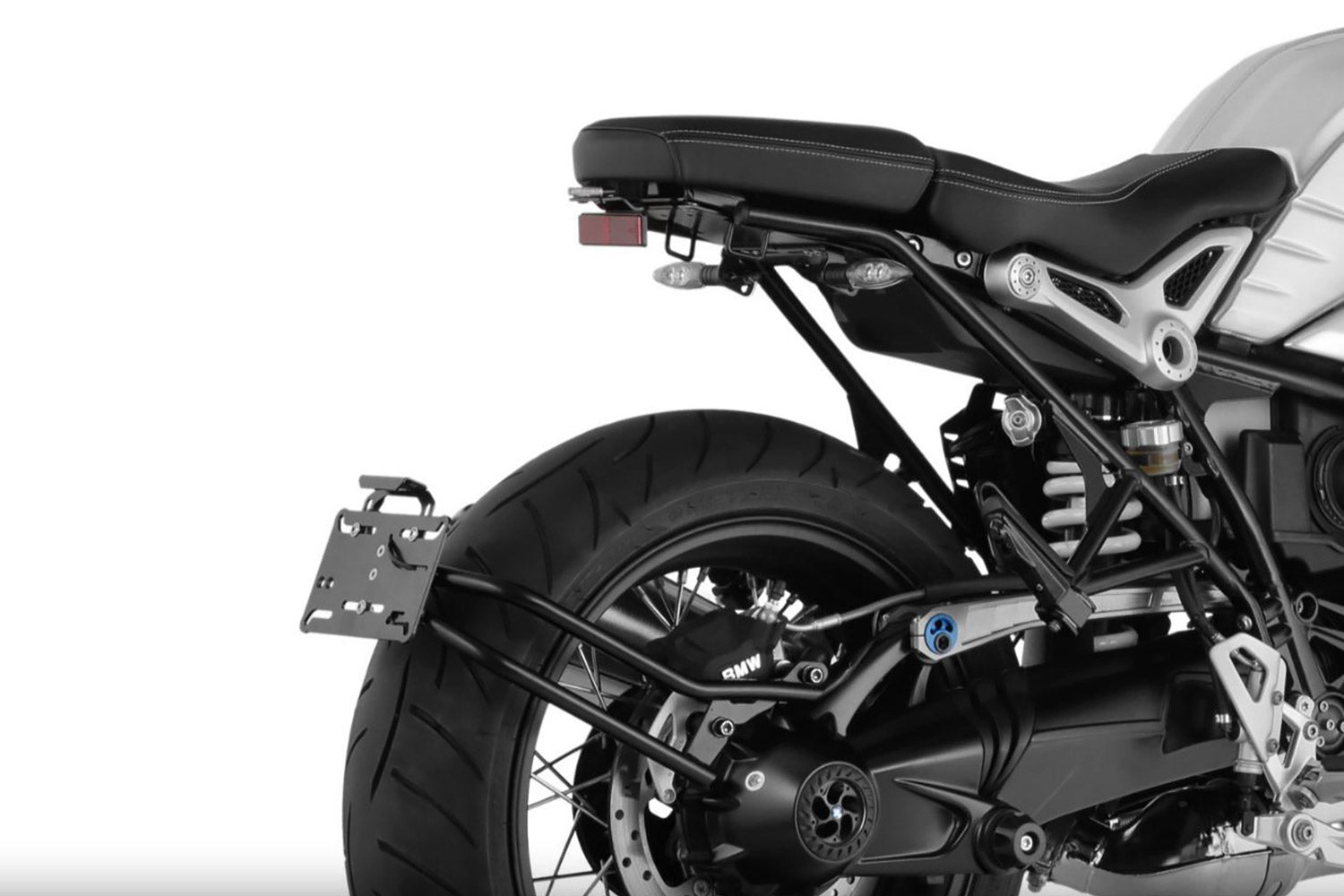 Wunderlich Swing arm number plate holder centered