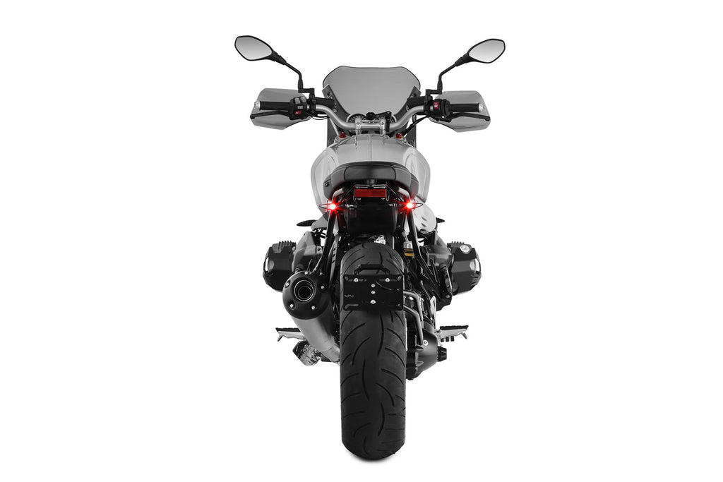 Wunderlich Swing arm number plate holder centered