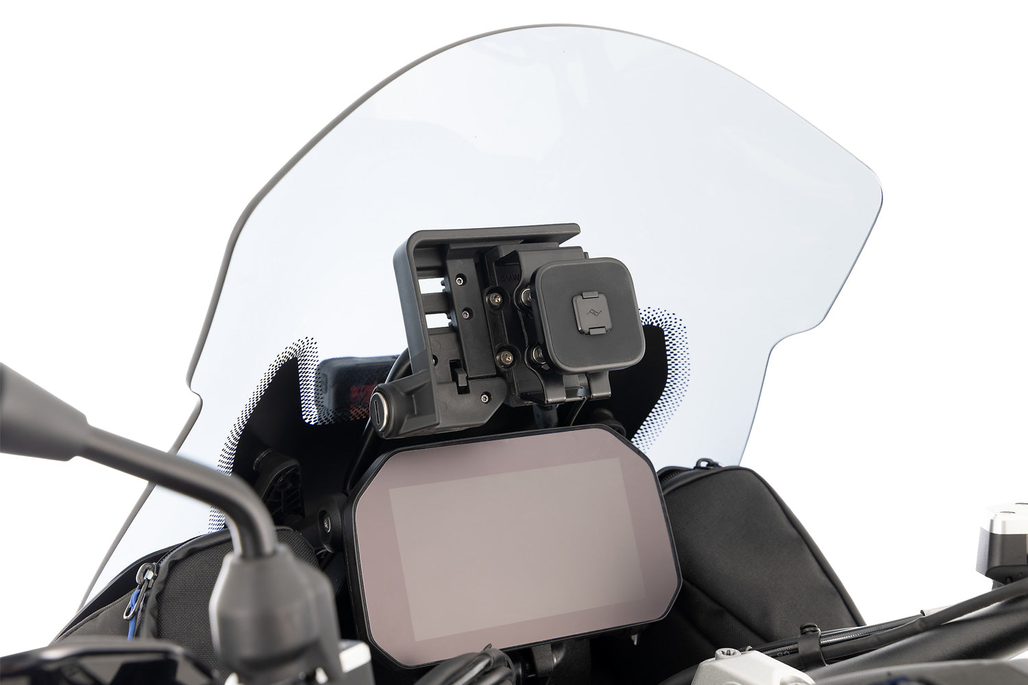 Wunderlich device mount for original navigation holders with Peak Design mount