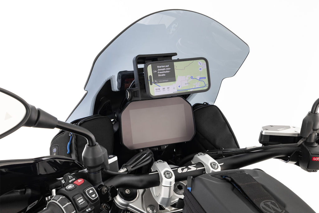 Wunderlich device mount for original navigation holders with Peak Design mount