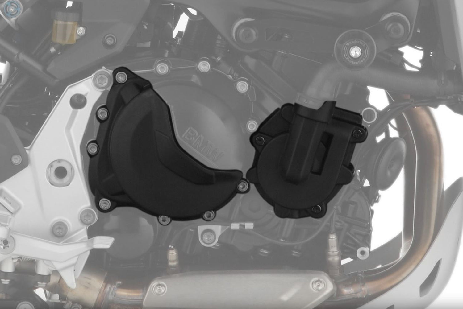 Wunderlich protective cover set for clutch, alternator and water pump