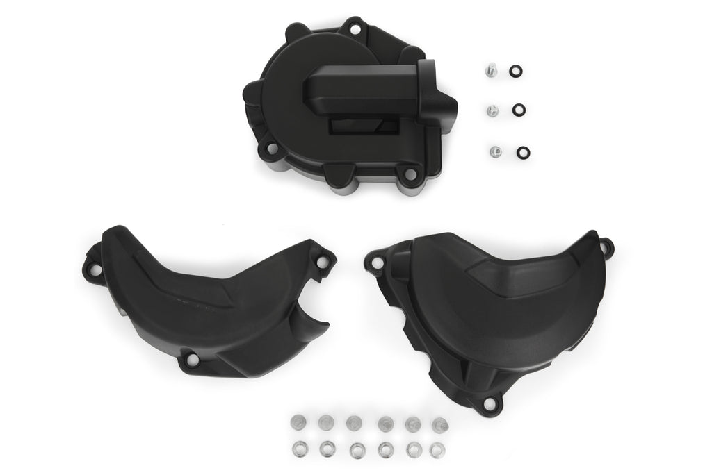 Wunderlich protective cover set for clutch, alternator and water pump